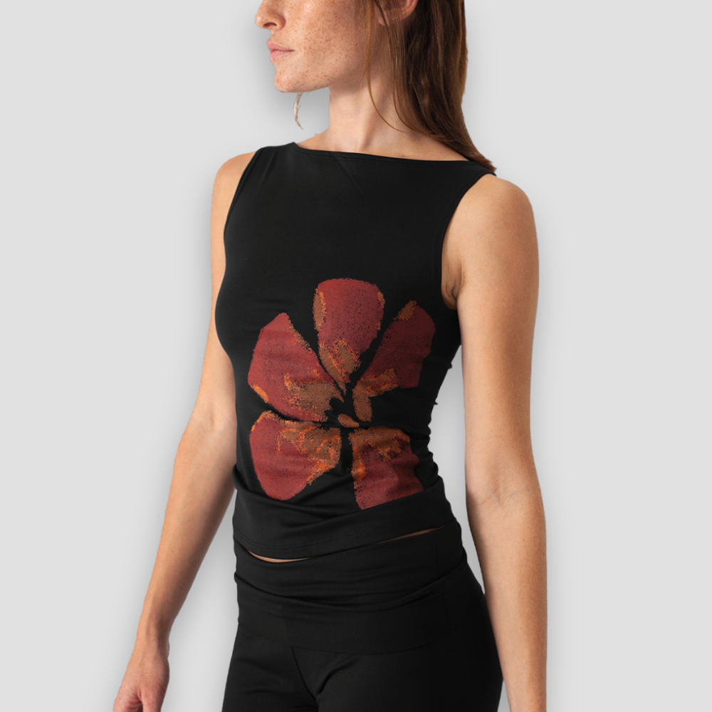Badhie | Women's Floral Print Sleeveless Tank Top