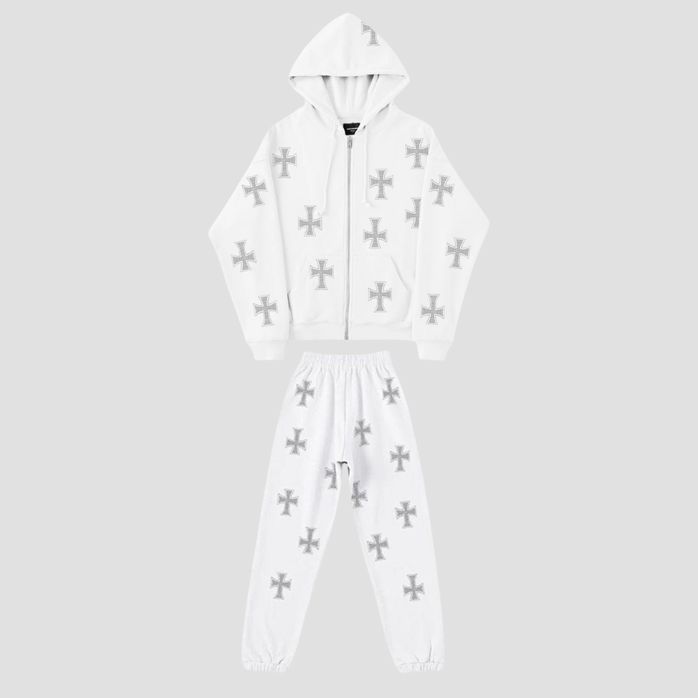 Badhie | Women's Gothic Cross Tracksuit Set