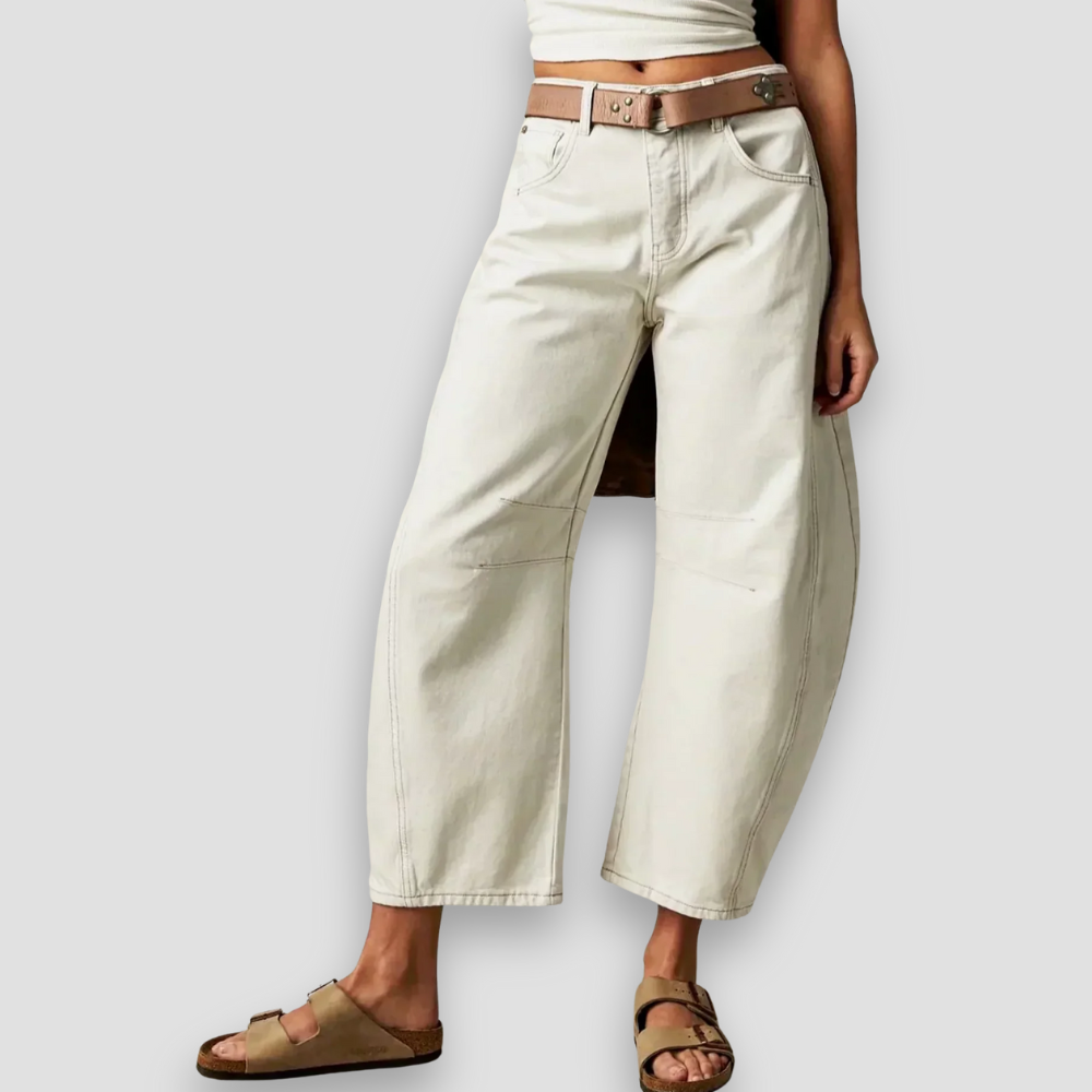 Badhie | Women’s Vintage Wide-Leg Denim Jeans