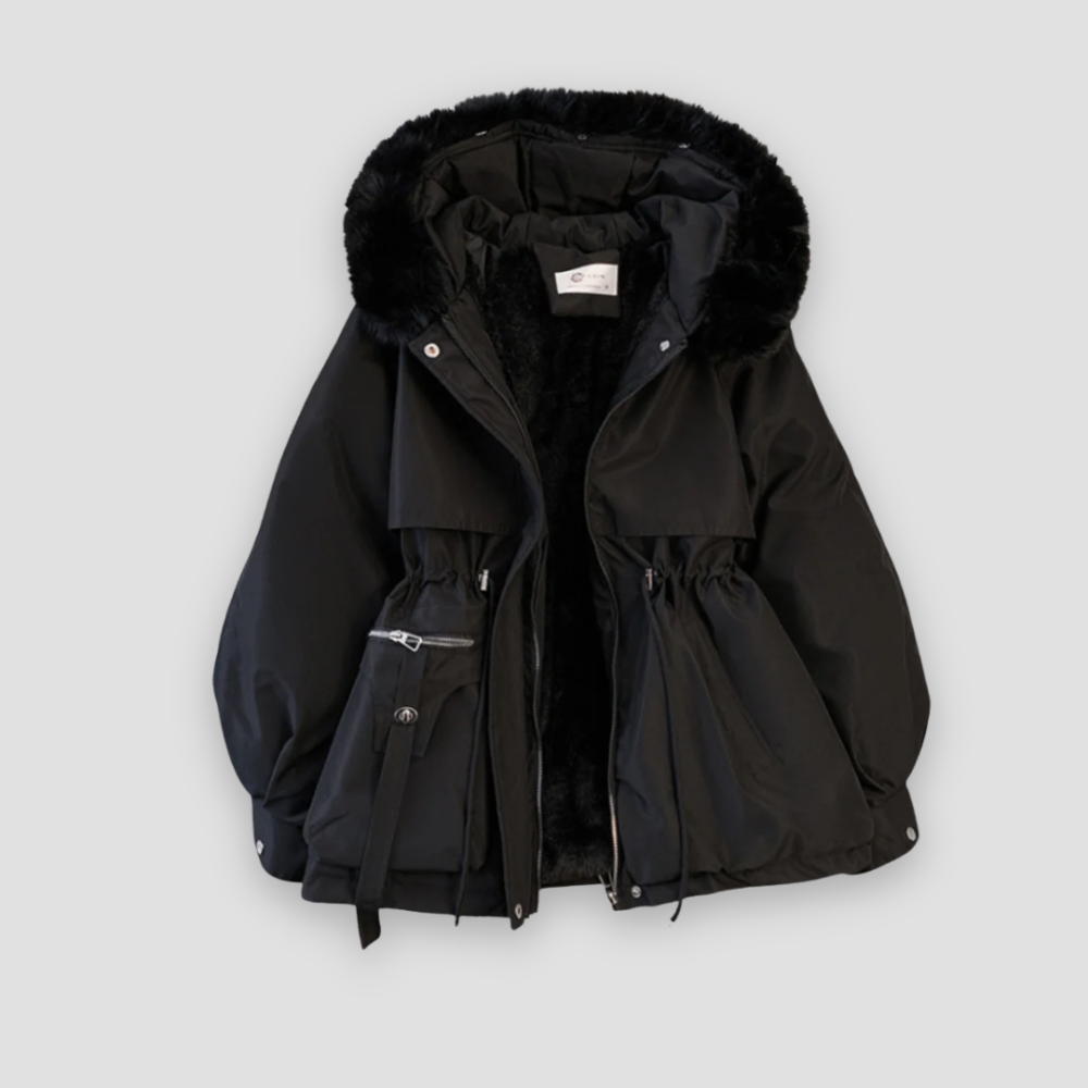 Badhie | Women’s Winter Parka Faux Fur Hooded Parka