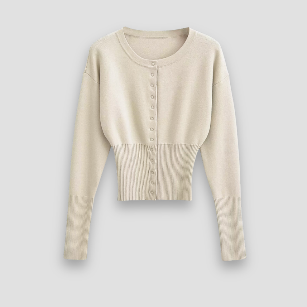 Badhie | Women’s Classic Slim-Fit Knit Cardigan