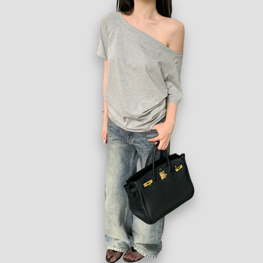 Badhie | Women’s Off-Shoulder Casual Tee