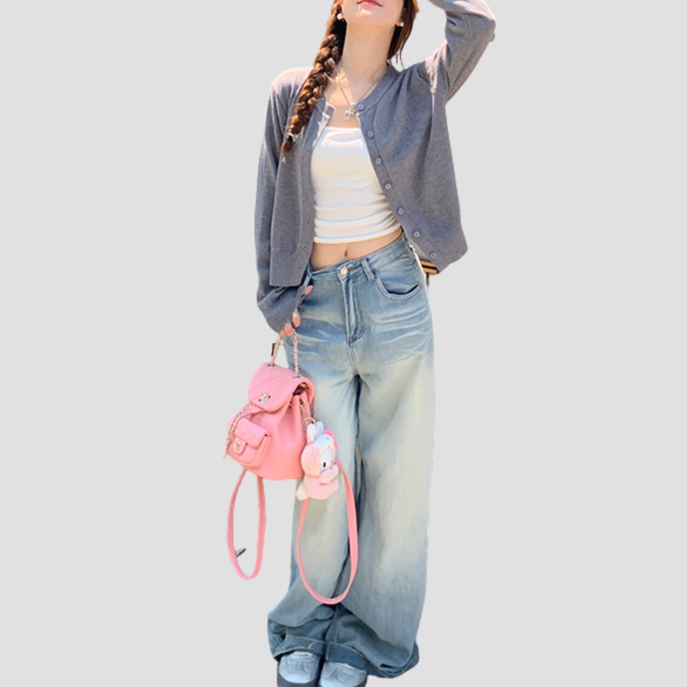 Badhie | Women’s Classic Everyday Button-Up Cardigan