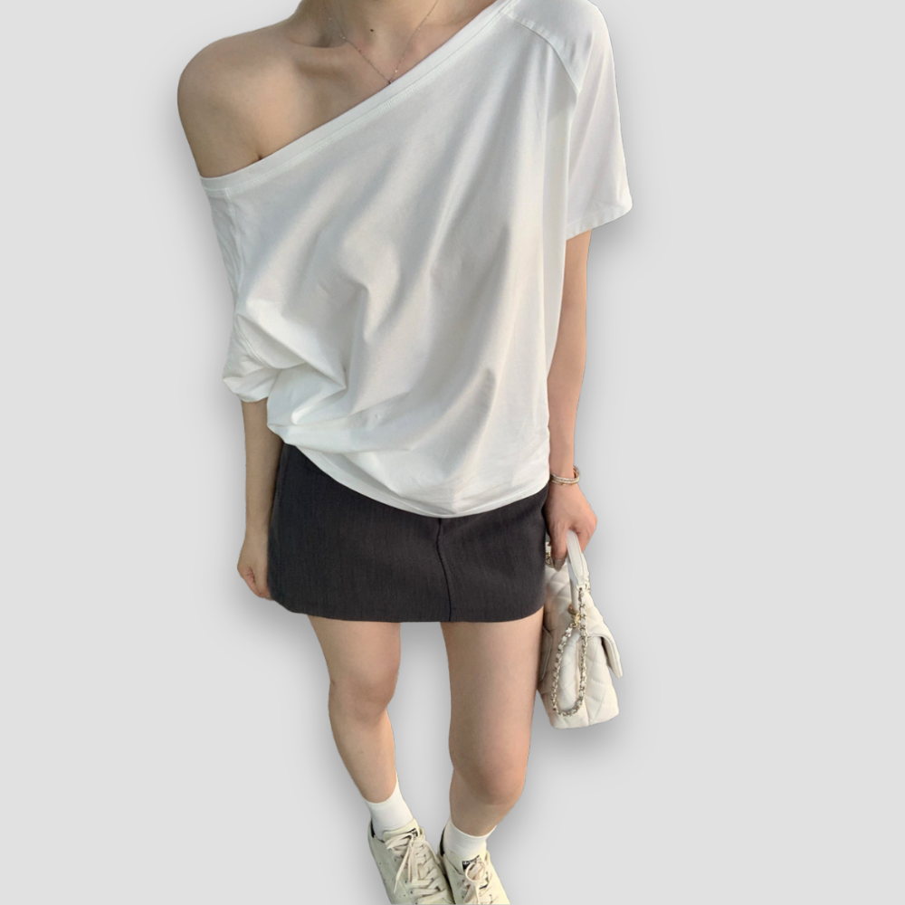 Badhie | Women’s Off-Shoulder Casual Tee