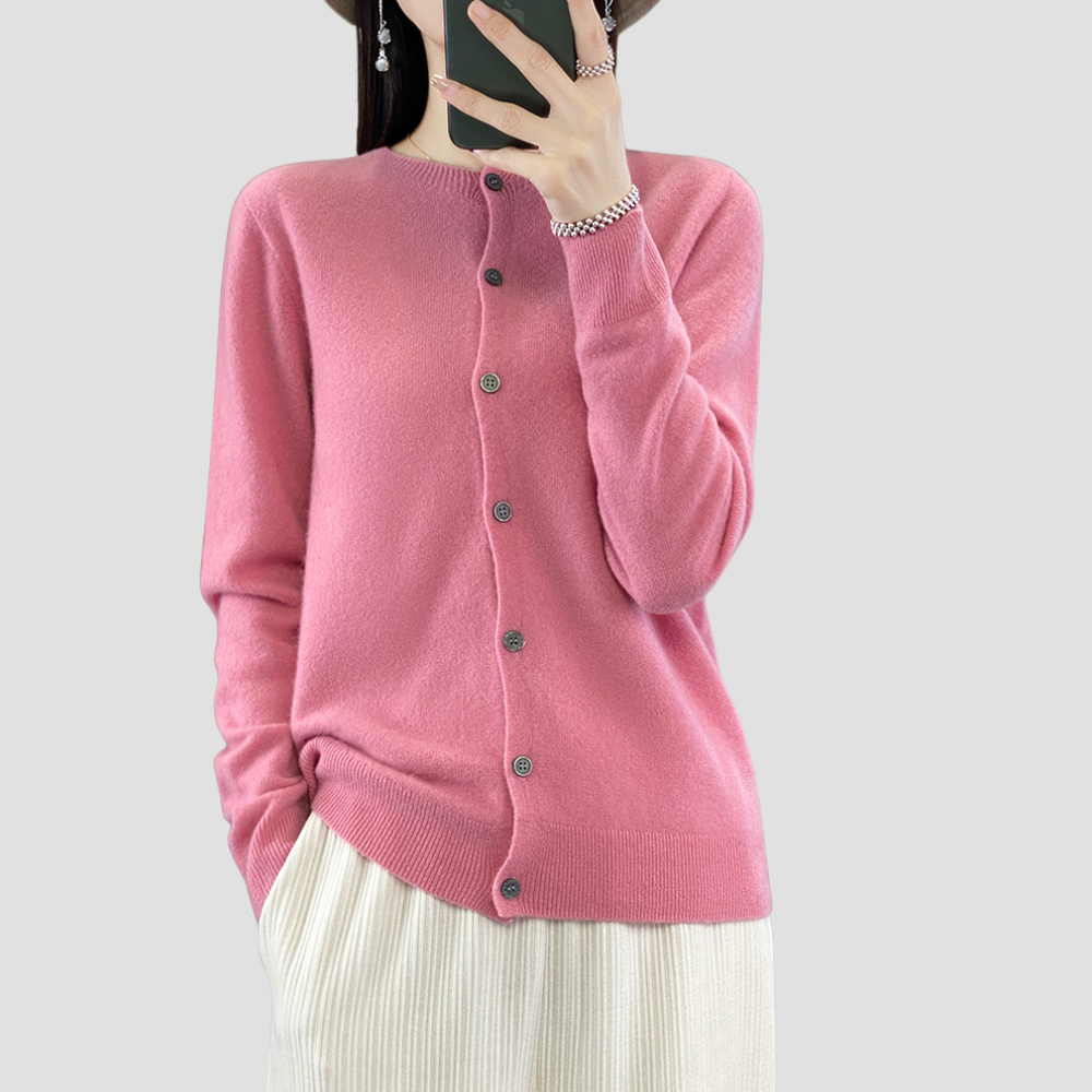 Badhie | Women’s Classic Button-Up Knit Cardigan