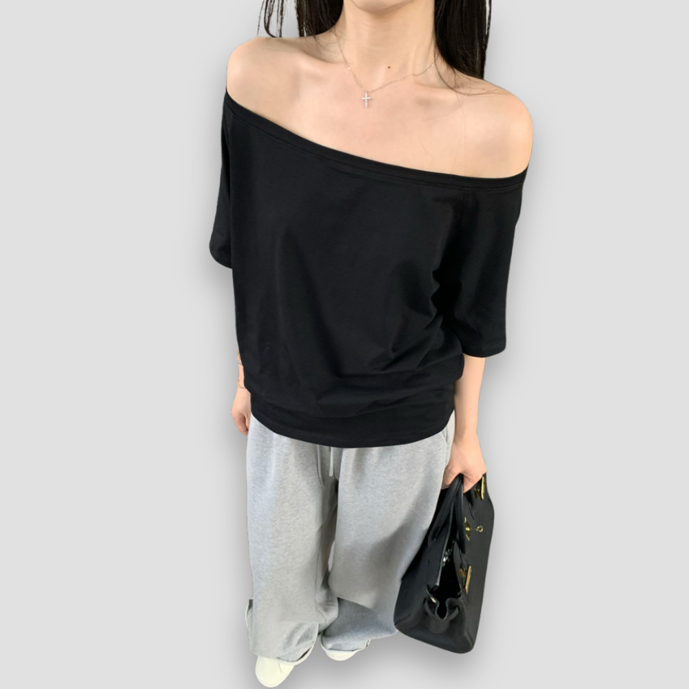 Badhie | Women’s Off-Shoulder Casual Tee