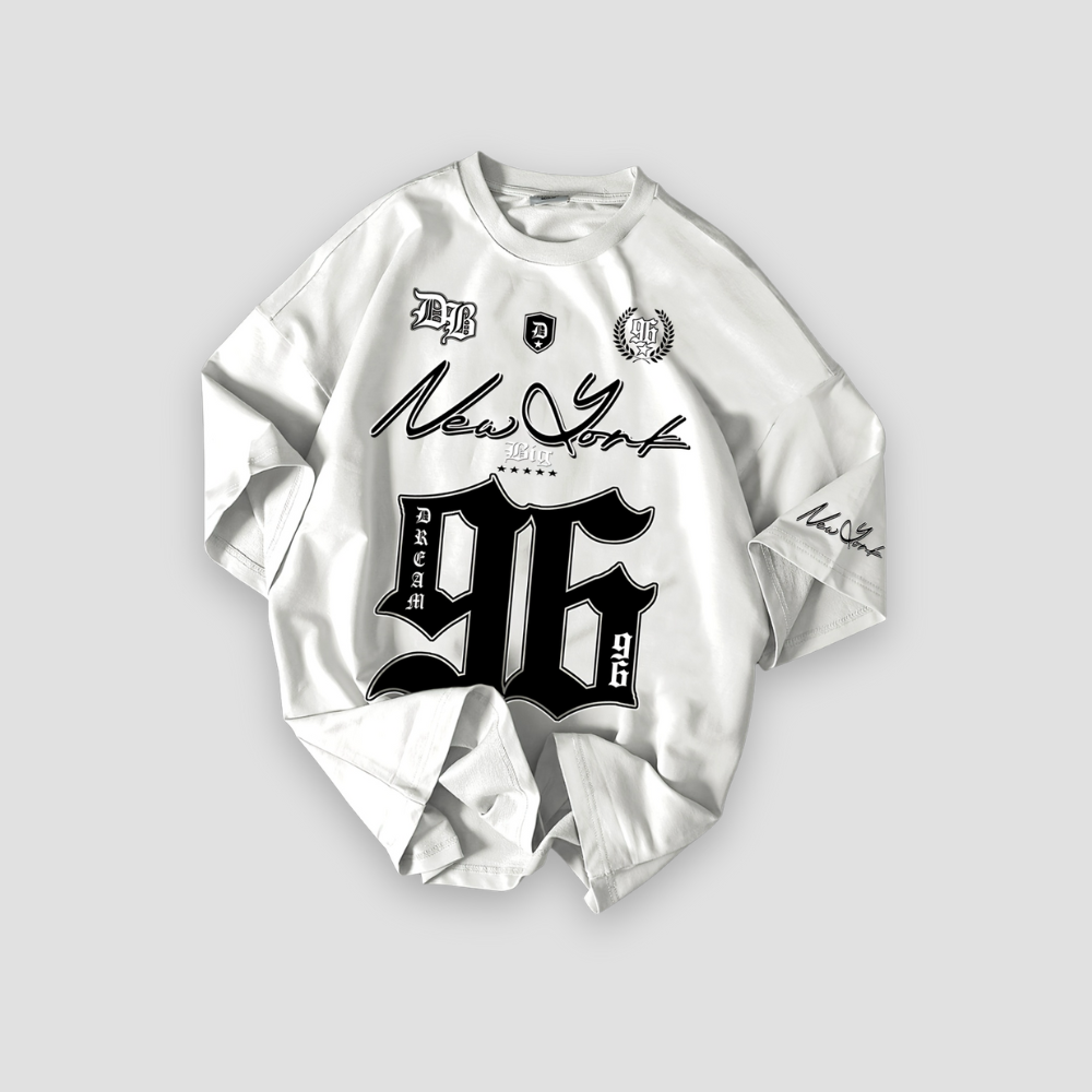Badhie | Women's Oversized New York Graphic Tee