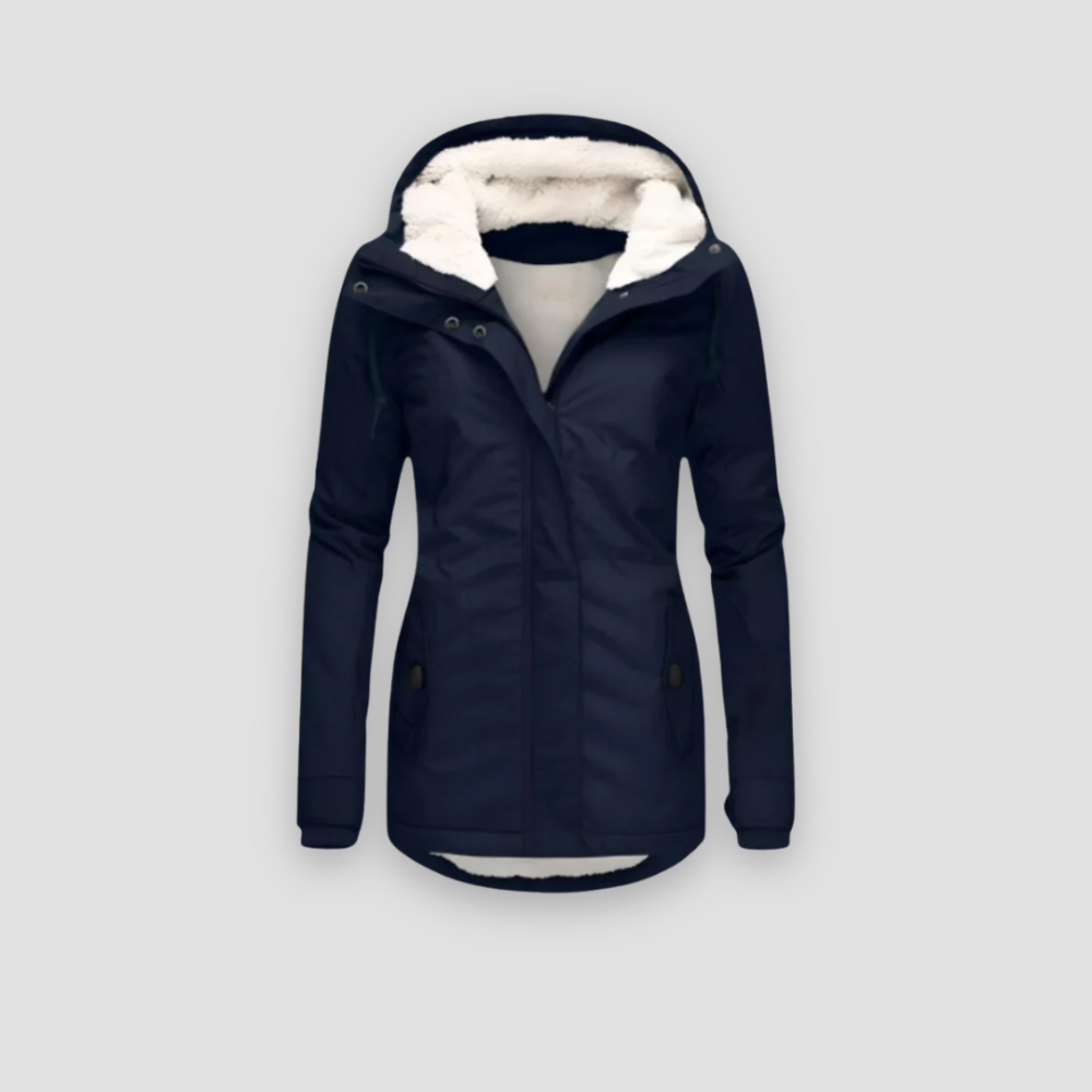 Badhie | Women’s Waterproof Puffer Sherpa-Lined Winter Parka Jacket