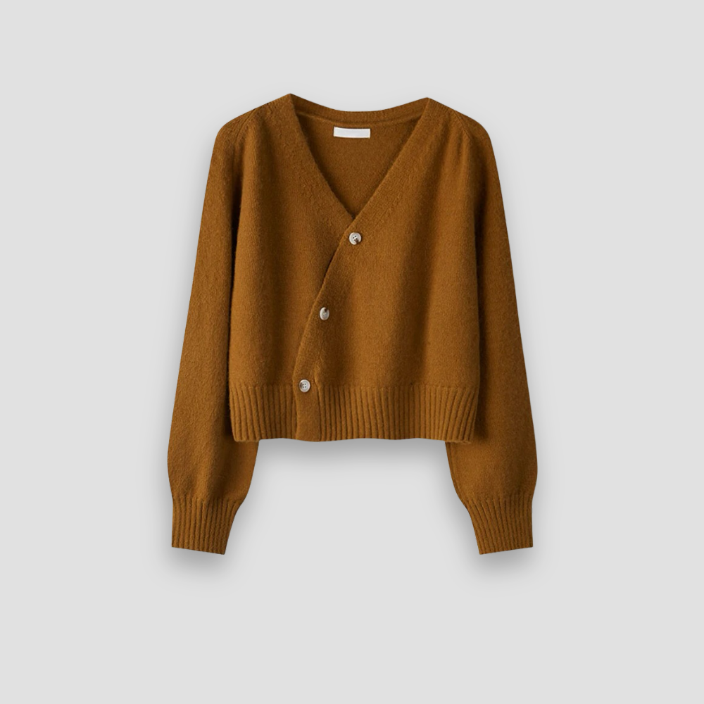 Badhie | Women’s Asymmetric Button-Up Cardigan