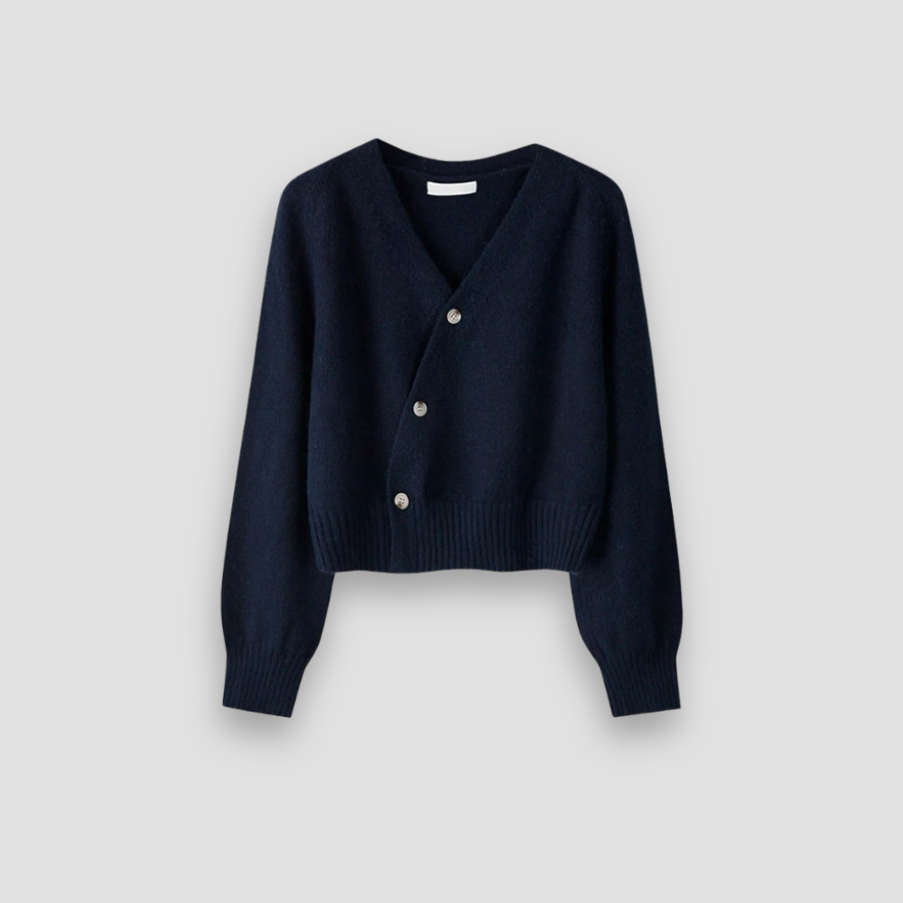 Badhie | Women’s Asymmetric Button-Up Cardigan