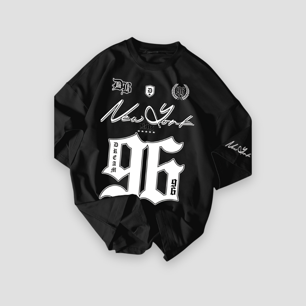 Badhie | Women's Oversized New York Graphic Tee