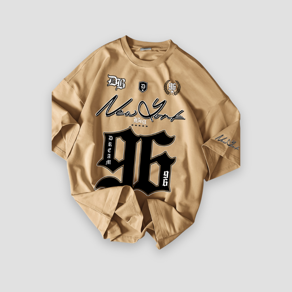 Badhie | Women's Oversized New York Graphic Tee