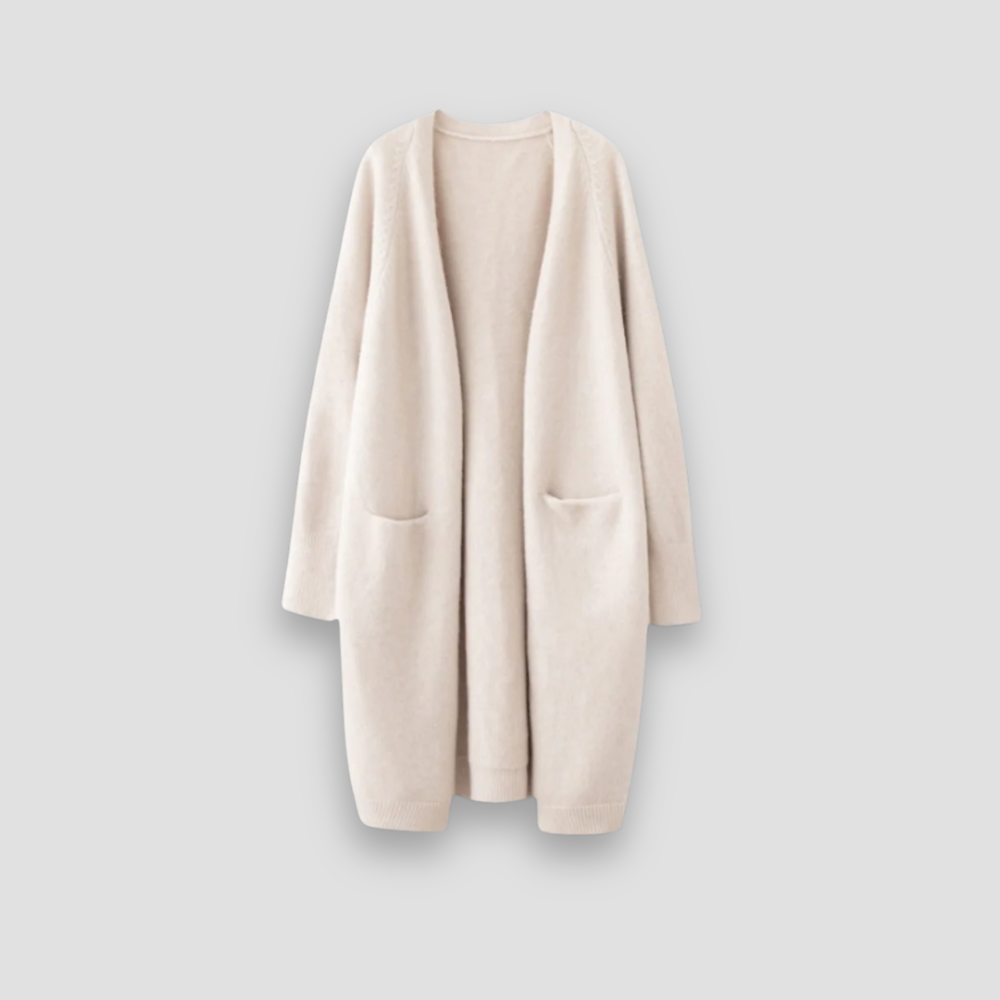 Badhie | Women’s Cardigan Open-Front Knit Winter Coat