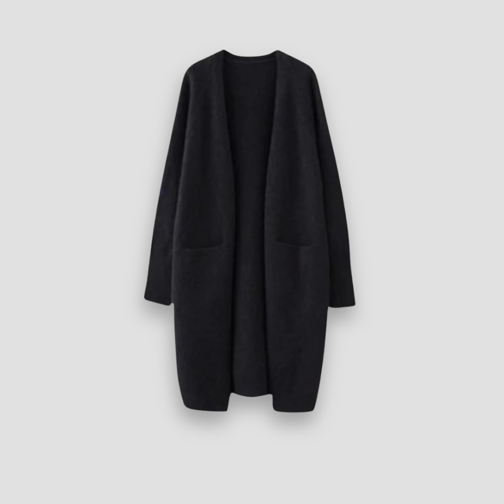 Badhie | Women’s Cardigan Open-Front Knit Winter Coat