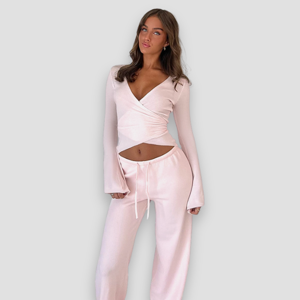 Badhie | Women's Long Sleeve Top Two-Piece Set