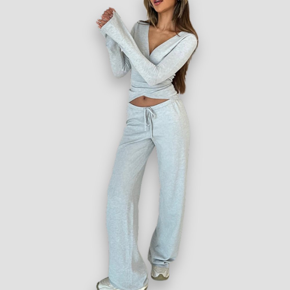 Badhie | Women's Long Sleeve Top Two-Piece Set