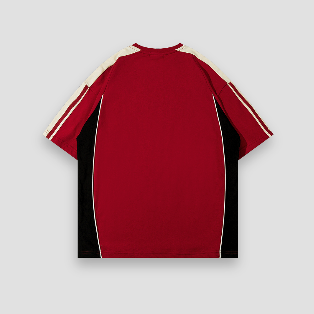 Badhie | Women's Oversized Streetwear Varsity T-Shirt