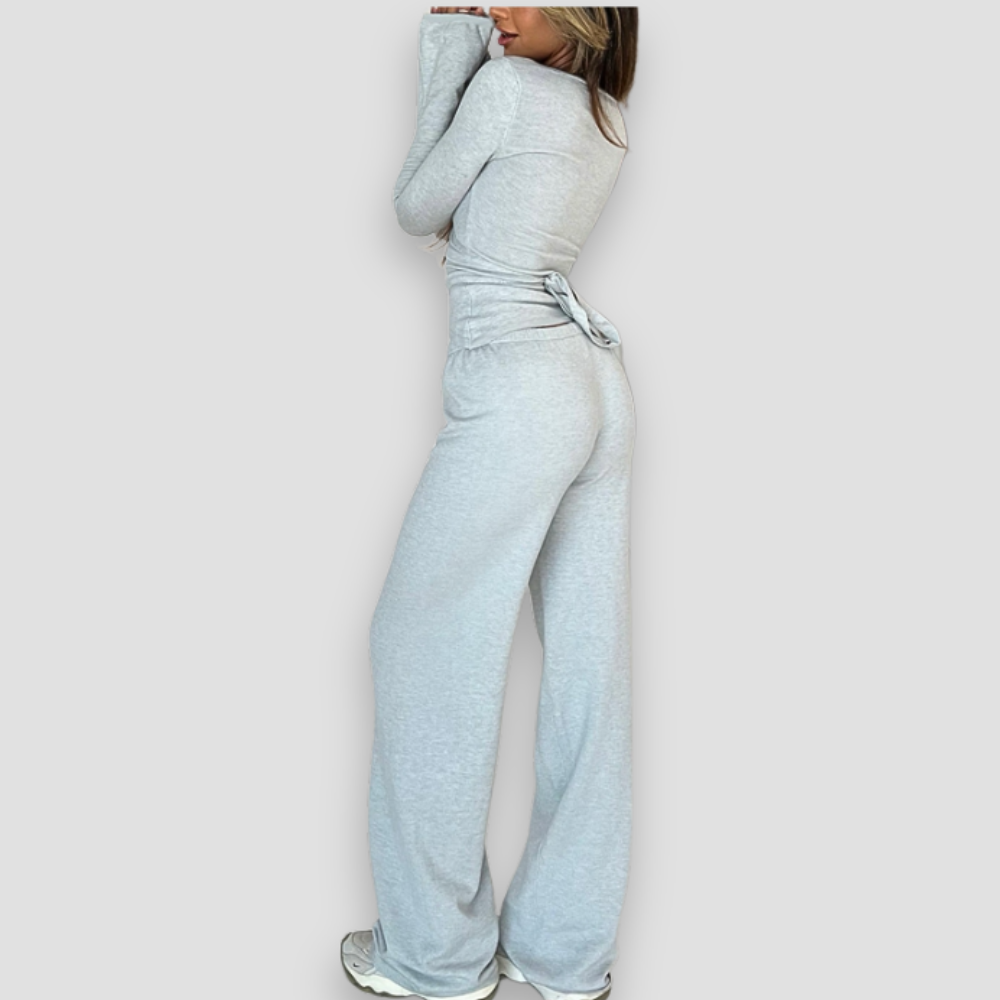 Badhie | Women's Long Sleeve Top Two-Piece Set