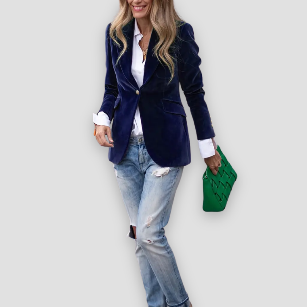 Badhie | Women’s Velvet Tailored Blazer
