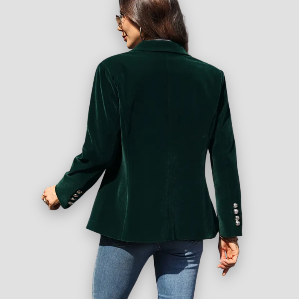 Badhie | Women’s Velvet Tailored Blazer