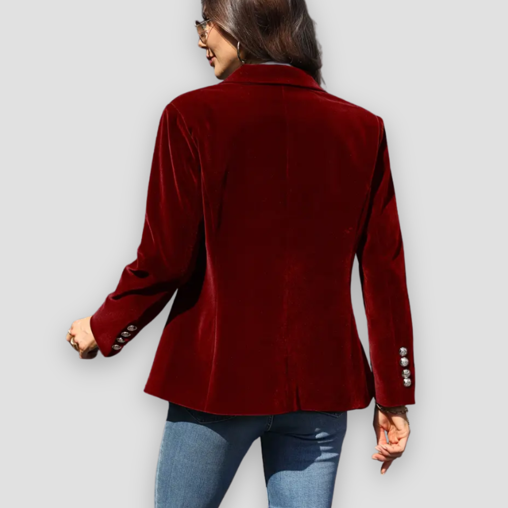 Badhie | Women’s Velvet Tailored Blazer