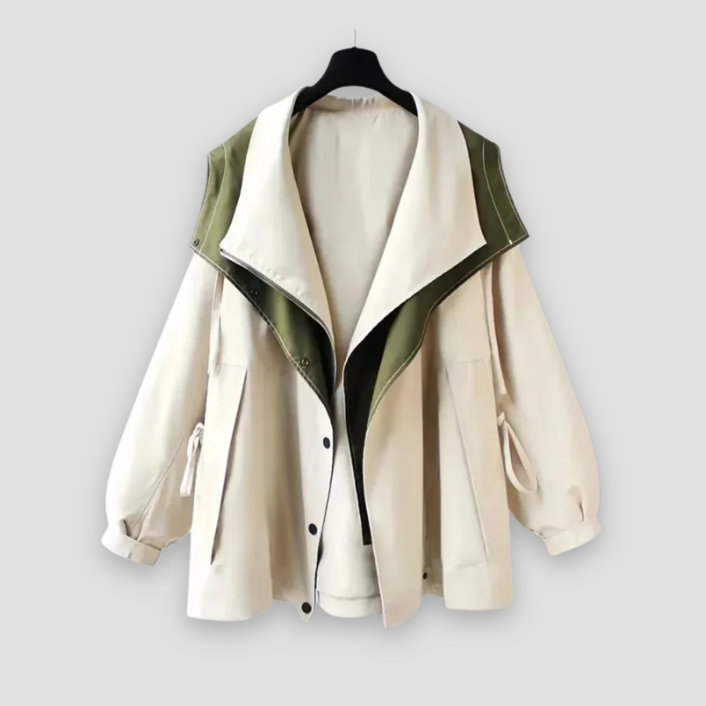 Badhie | Women’s Winter Waterproof Windbreaker Oversized Utility Jacket