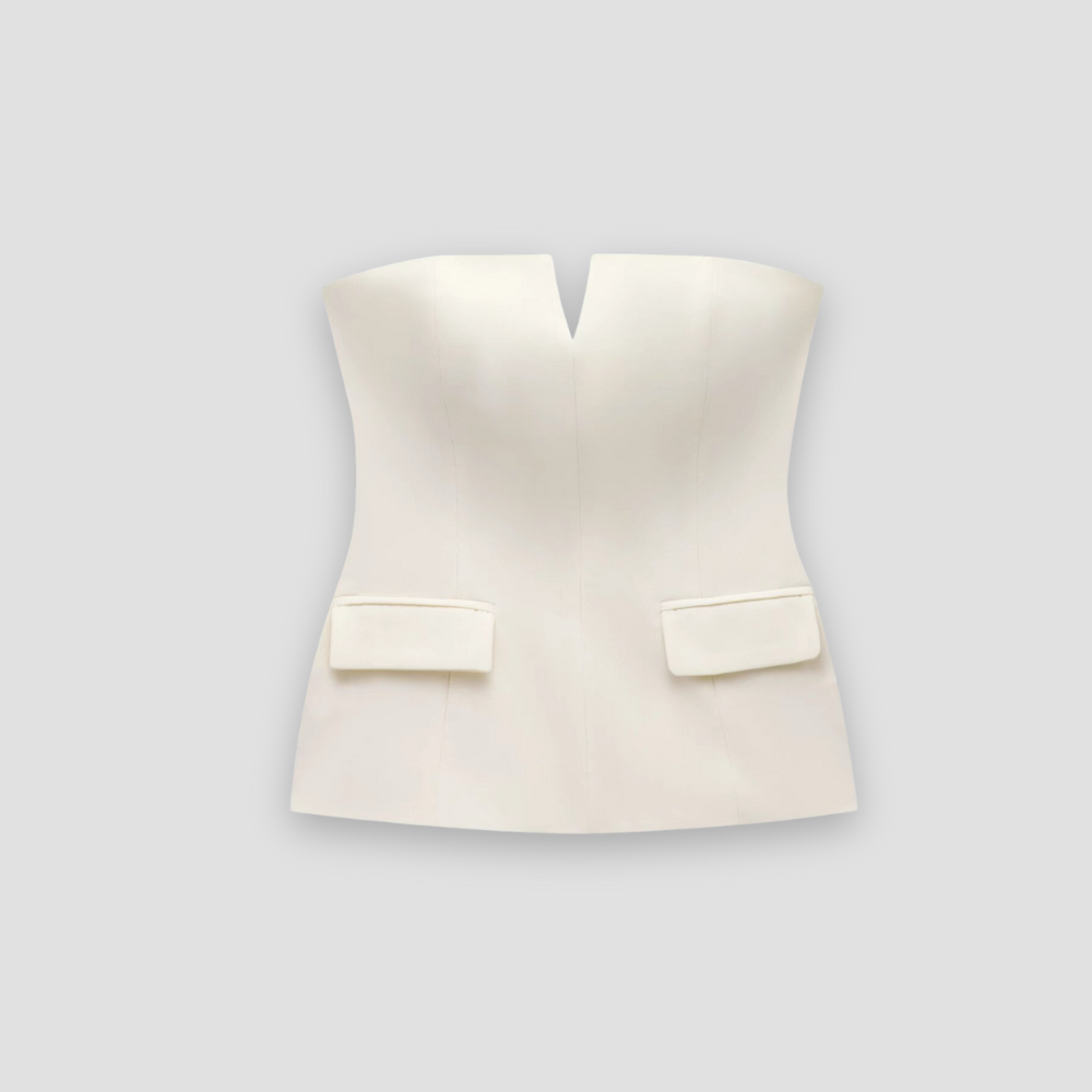 Badhie | Women’s Strapless Structured Corset Top