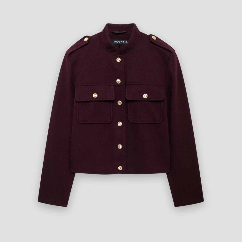 Badhie | Women’s Military-Inspired Wool Jacket