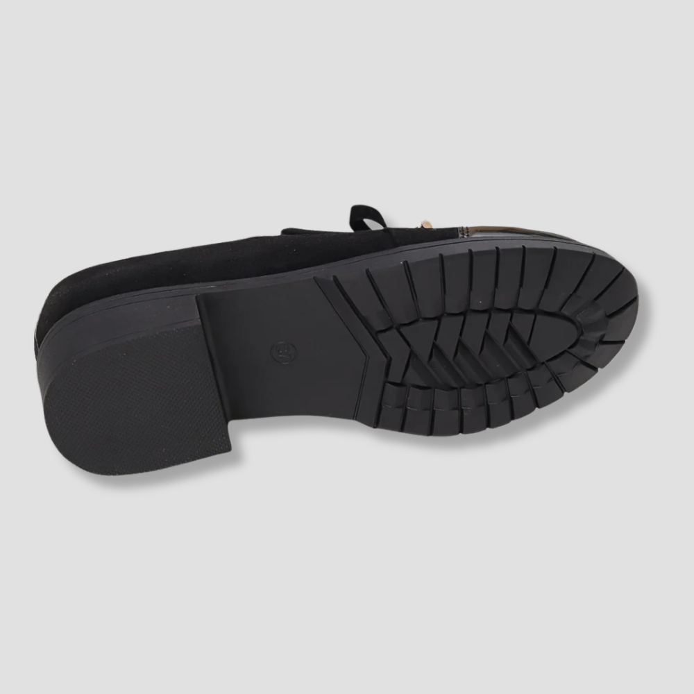 Badhie | Women’s Orthopedic Slip-On Loafers with Bow