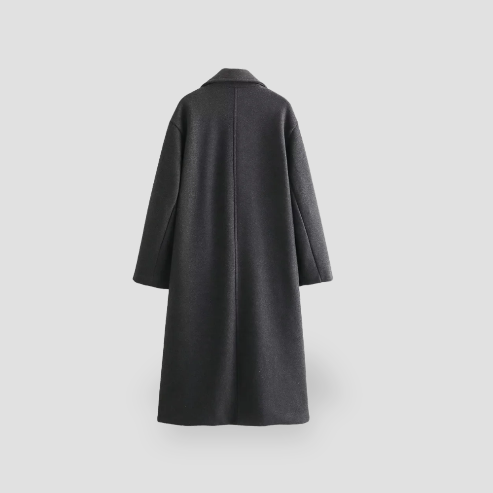 Badhie | Women's Double-Breasted Oversized Coat