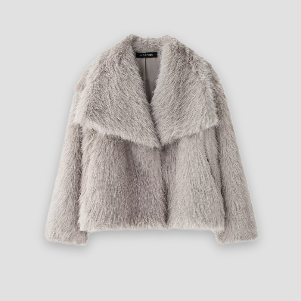 Badhie | Women’s Luxe Winter Faux Fur Coat