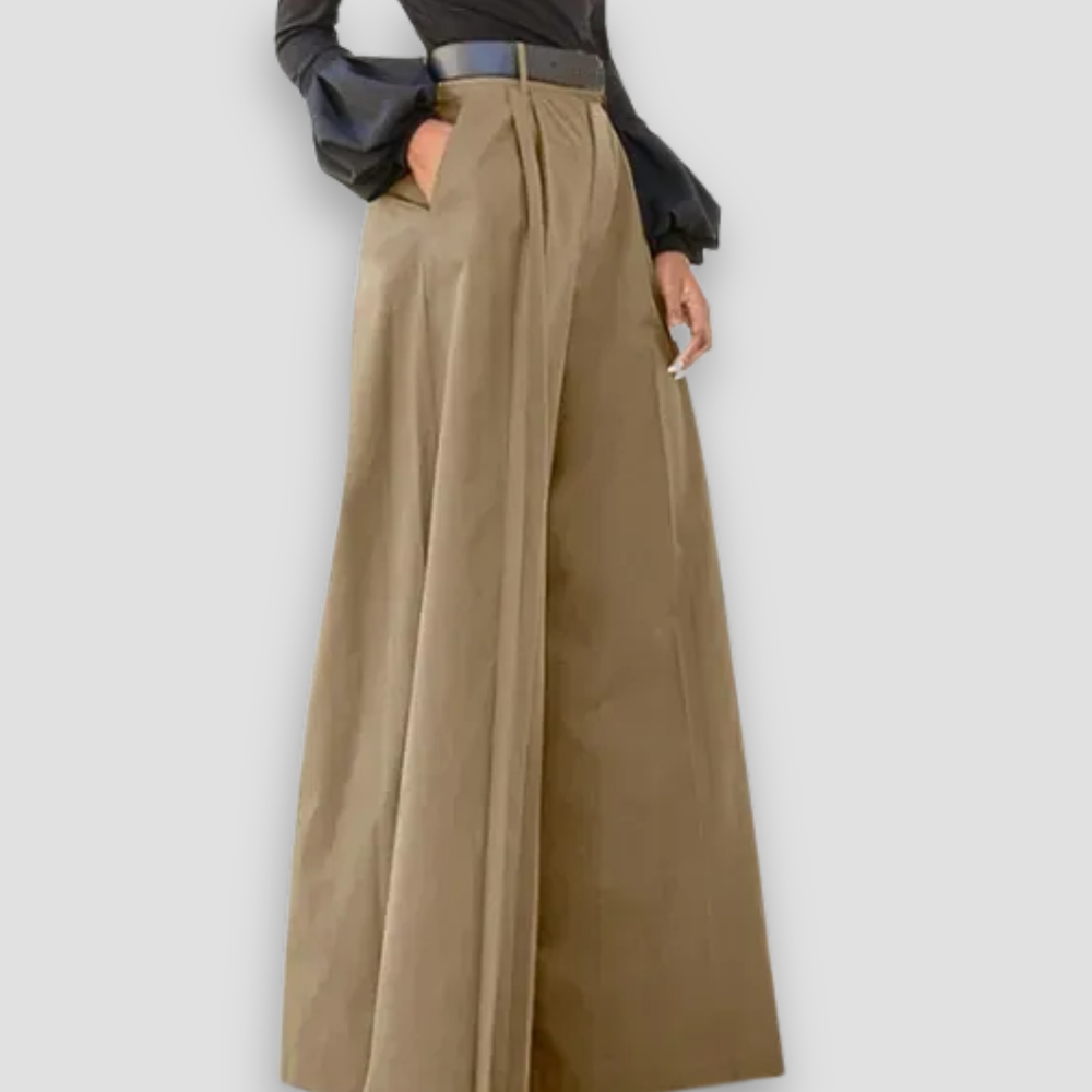 Badhie | Women’s Ultra-Wide Pleated Trousers
