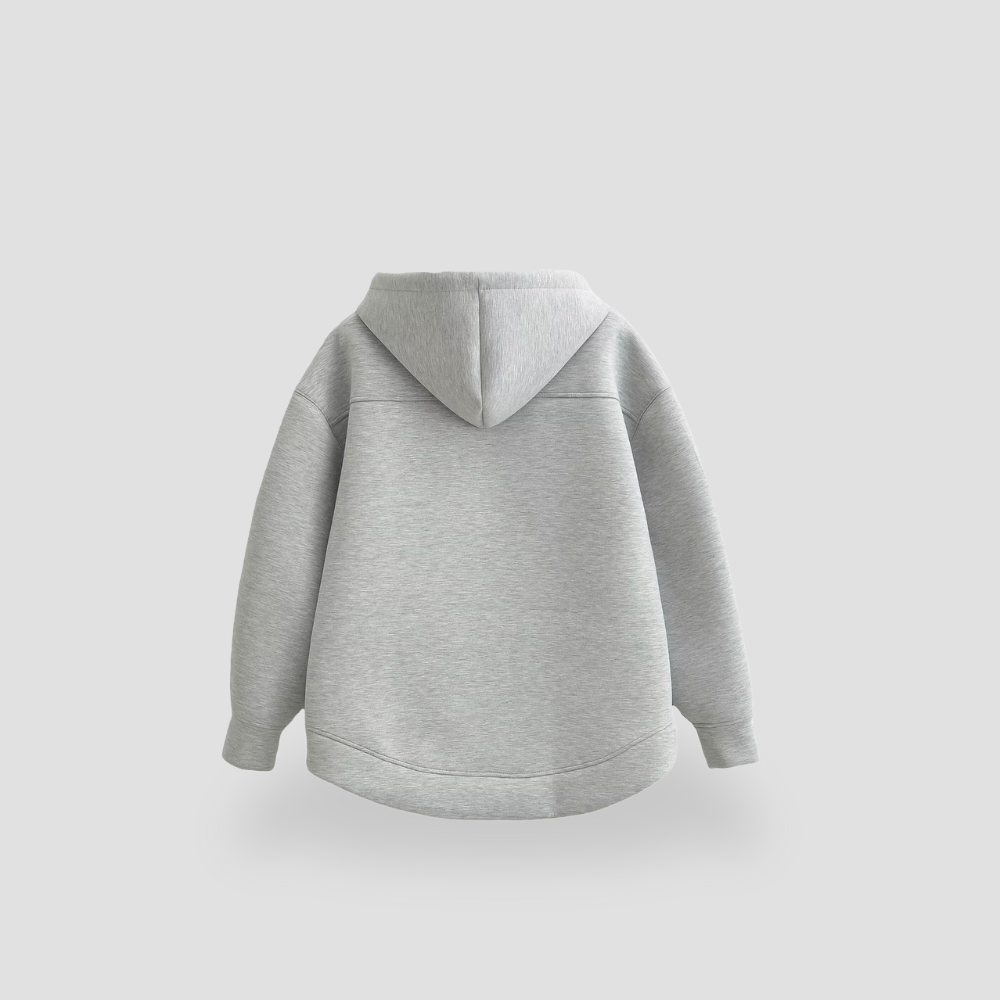 Badhie | Women’s Oversized Core Zip Hoodie