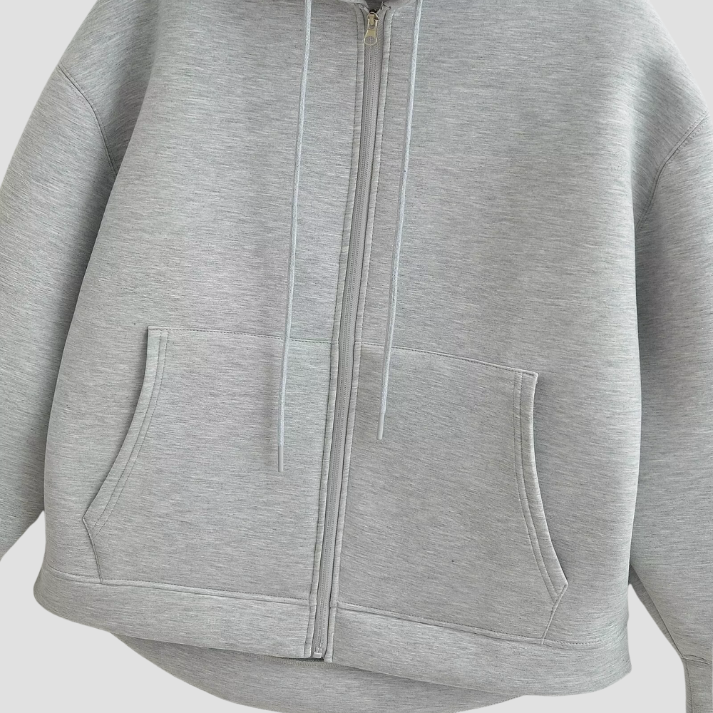 Badhie | Women’s Oversized Core Zip Hoodie