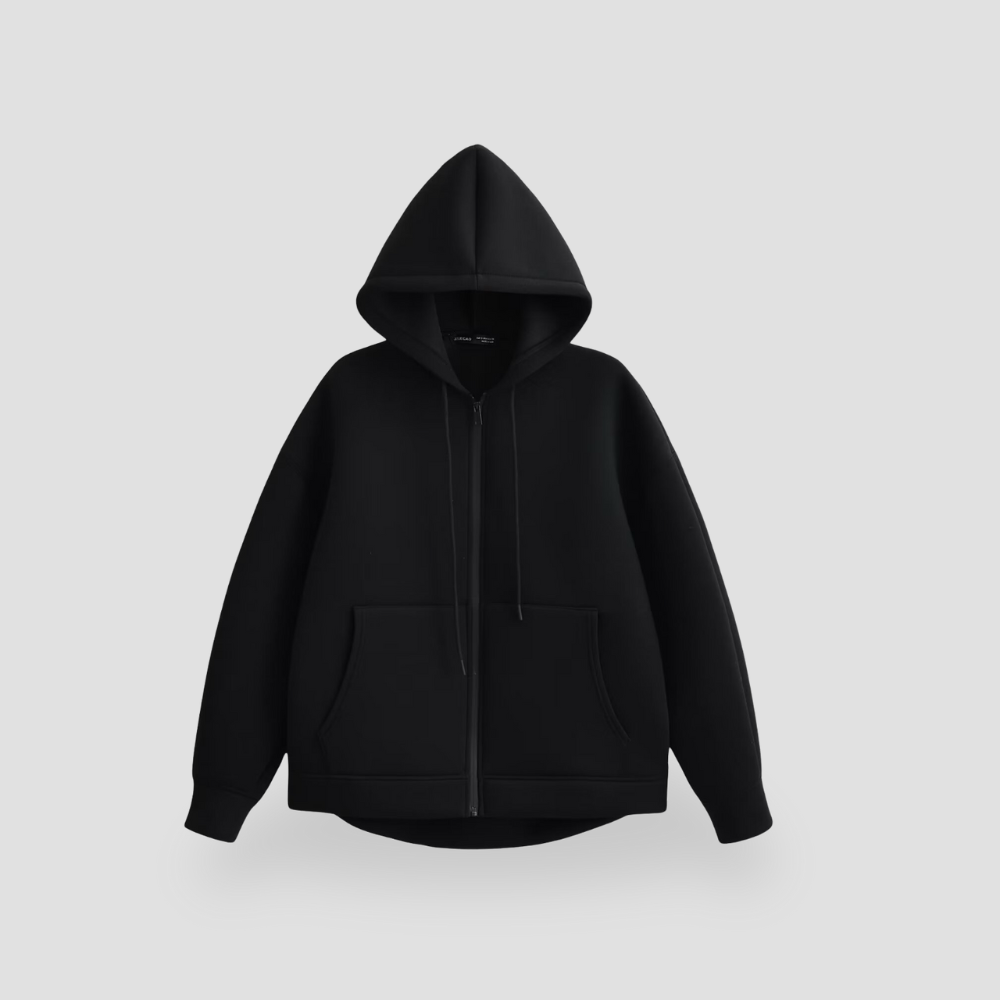 Badhie | Women’s Oversized Core Zip Hoodie