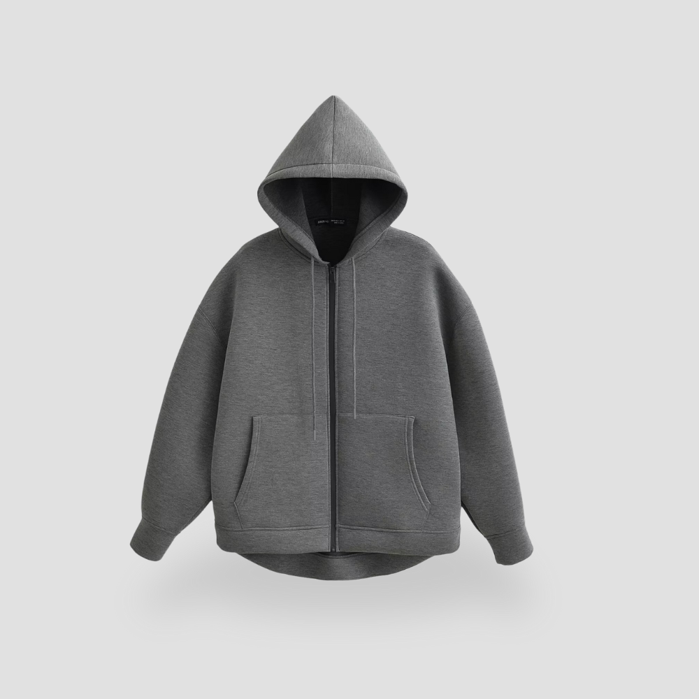Badhie | Women’s Oversized Core Zip Hoodie