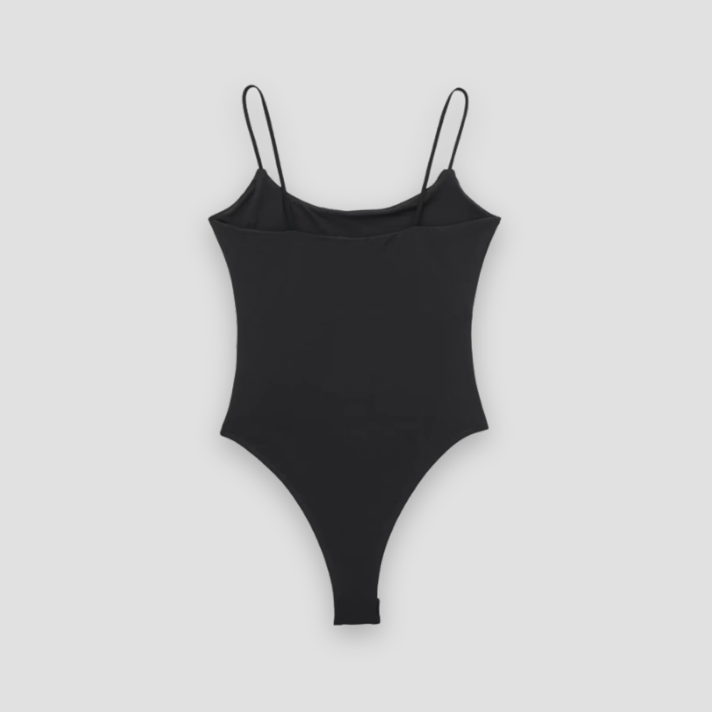 Badhie | Women’s Spaghetti Strap Scoop Neck Bodysuit