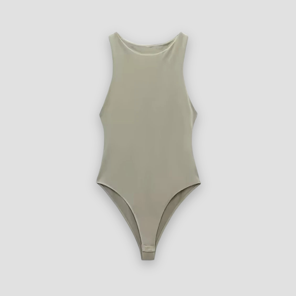 Badhie | Women’s Minimalist High-Neck Bodysuit