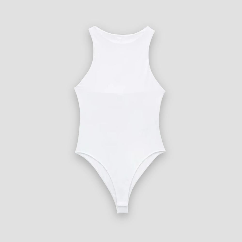 Badhie | Women’s Minimalist High-Neck Bodysuit