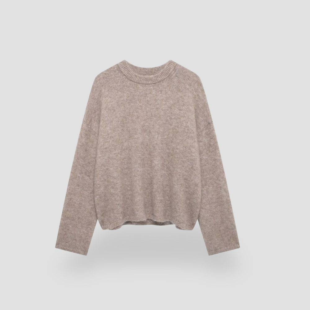 Badhie | Women’s Minimalist Cozy Knit Sweater