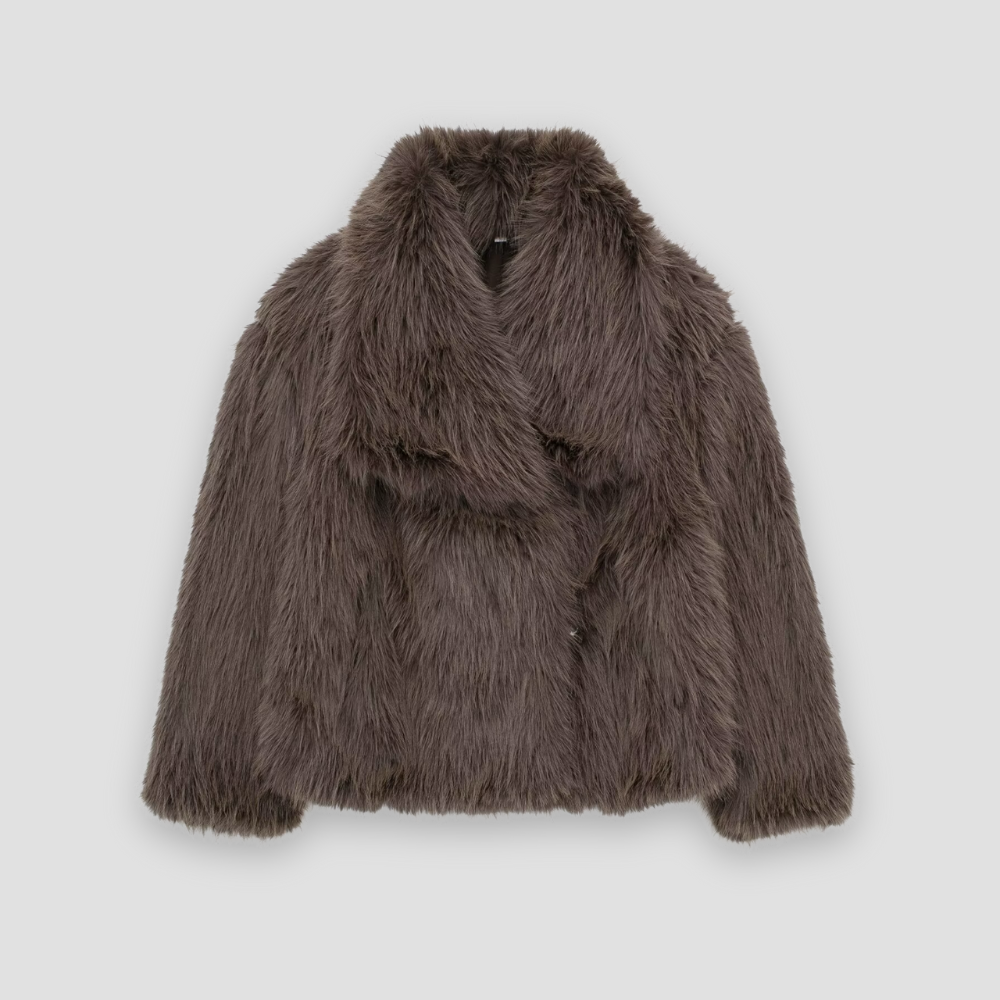 Badhie | Women’s Luxe Winter Faux Fur Coat
